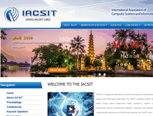 Tablet Screenshot of iacsit.org